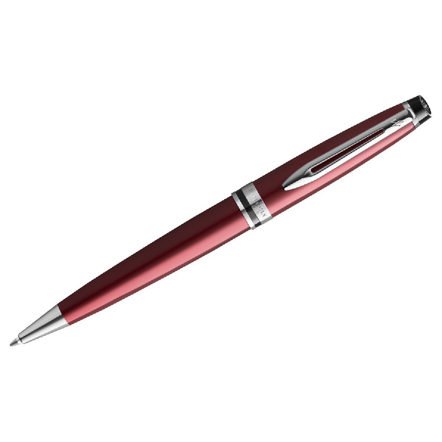 Ручка шариковая Waterman "Expert Dark Red" синяя, 1,0мм, подарочная упаковка