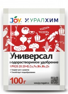 JOY Удобрение сухое 100гр. УНИВЕРСАЛ Уралхим, пакет