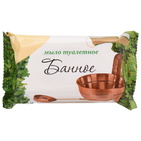 Мыло туалетное 100 г, ММЗ СТАНДАРТ "Банное"