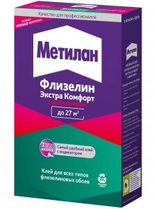 Клей Метилан ФЛИЗЕЛИН Экстра Комфорт обойный 150г (с индикатором) к.3003722