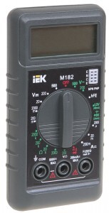 IEK мультиметр цифровой Compact M182 TMD-1S-182