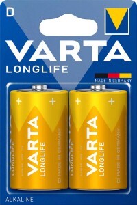 Элемент питания Varta 4120.101.412 LONGLIFE LR20/373 BL2