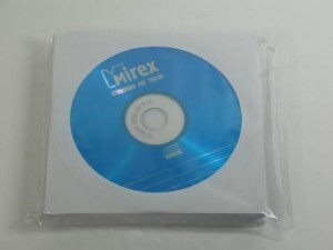 К/д Mirex Standart CD-R80/700MB 48x в бумажном конверте с окном