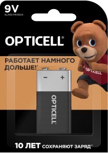 Элемент питания Opticell Basic 6LR6/9V BL1