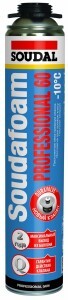 SOUDAL (Соудал) Professional 60 Пена монтаж(п/пистол) зимн.750мл (-10C) арт115002 низк.вторич.расшир