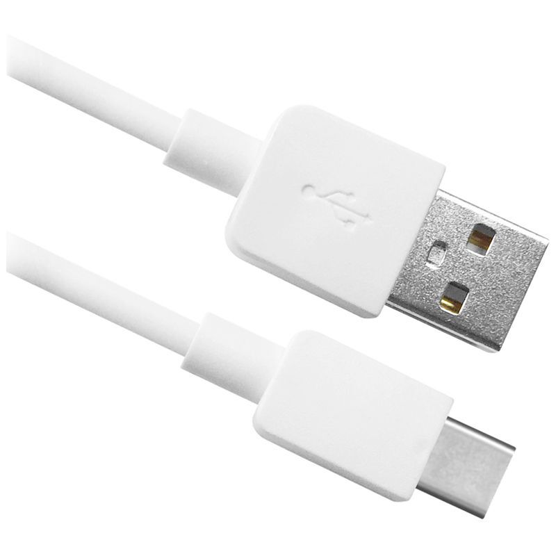 Кабель Defender USB - Type-C, 2.1A output, 1m, белый