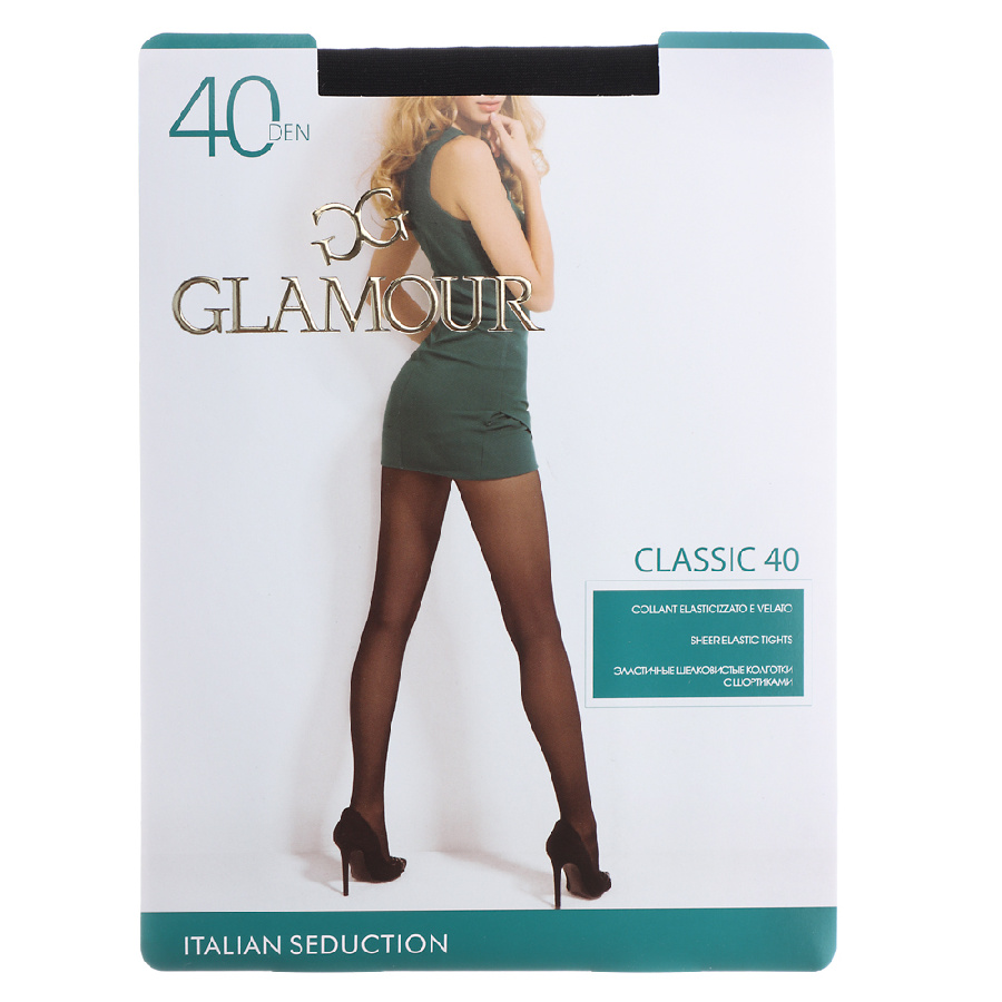 Колготки Glamour Classic 40 nero 2-S