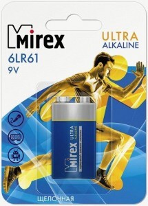 Элемент питания Mirex 6LR61 BL1