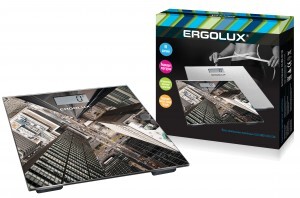 Весы напольные ERGOLUX ELX-SB02-C08 Город, до 180 кг