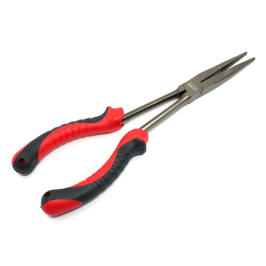 Плоскогубцы рыболовные удлиненные прямые Namazu Pro Long Nose Pliers, L-290 мм/50/