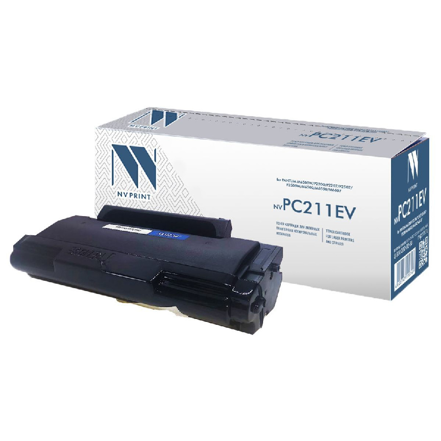 Картридж совм. NV Print NV-PC-211EV черный для Pantum M6500W/P2200/P2207/P2507/P2500W/M6500/M6550/M6607 (1600k)