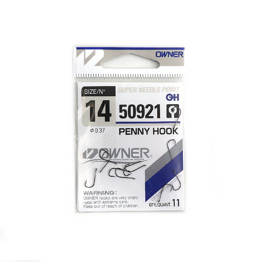 Крючок OWNER Penny Hook BC №14 11шт