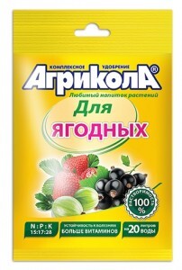 АГРИКОЛА удобрение 50гр. (ягоды) на 20л, пакет 04-063