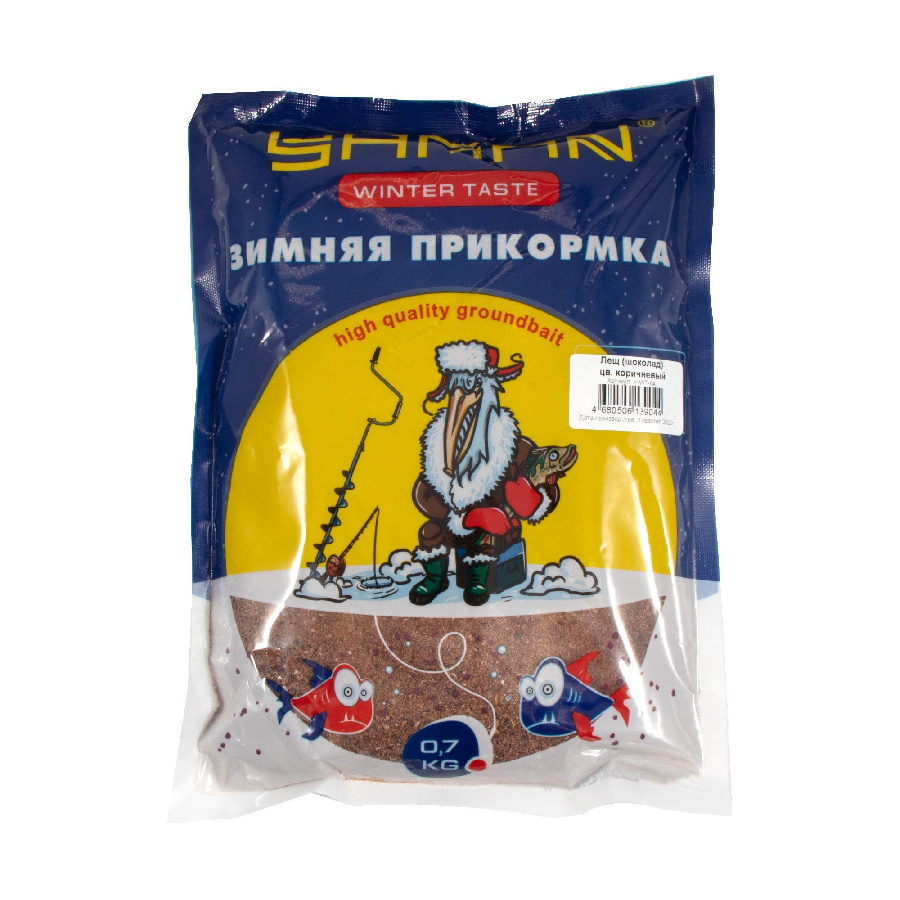 Прикормка Yaman Winter Taste Лещ зимняя (шоколад), цв. коричневый, 700 г/20/