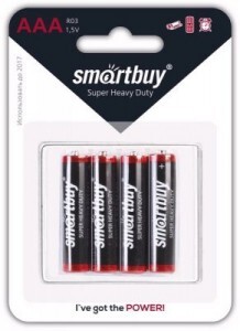 Элемент питания Smartbuy R03/286 BL4 SBBZ-3A04B