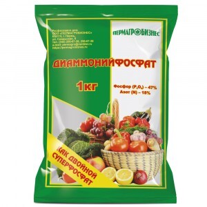 Диаммонийфосфат (двойной суперфосфат) 1кг (фосфор 47%, азот 18%) удобрение Пермагробизнес