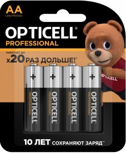 Элемент питания Opticell Professional LR6/316 BL4