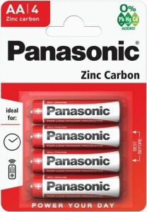 Элемент питания Panasonic Zinc Carbon R6/316 BL4