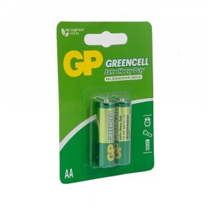 Элемент питания GP Greencell 15G R6/316 BL2