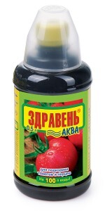 Здравень Аква 500мл. (д/томатов и перцев) удобрение Ваше Хозяйство