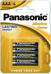 Элемент питания Panasonic Alkaline Power LR03/286 BL4