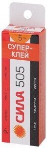 Супер-Клей СИЛА 505 6г туба кор. 505-6 3261