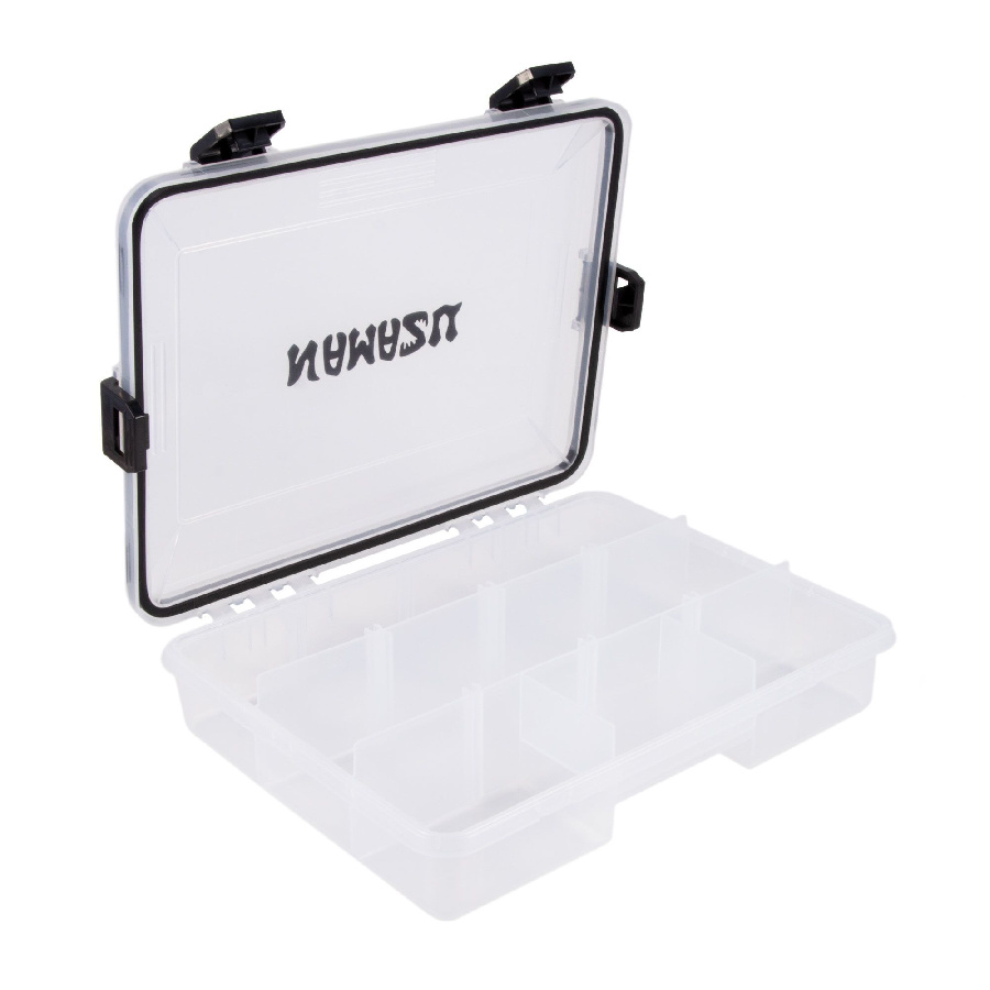 Коробка для рыболовных принадлежностей Namazu TackleBox Waterproof, 230х175х50 мм/40/