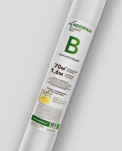 NEOSPAN B light 70 м2, пароизоляция, 30 г/м2, 4603740732437