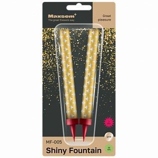 Фонтан MF-005 Shiny Fountain 10 см. (в уп. 2 шт., 30 сек.)