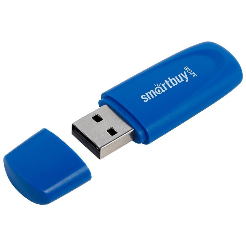 Память Smart Buy "Scout"  32GB, USB 2.0 Flash Drive, синий