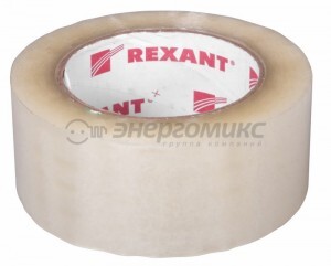 REXANT Скотч упаковочный 48мм x 150м, 50мкм, прозрачный (уп.6шт, цена за шт) 09-4204