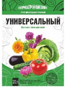 Пермагробизнес грунт Универсальный 20л. пакет