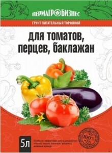 Пермагробизнес грунт д/томатов и перцев 5л. пакет