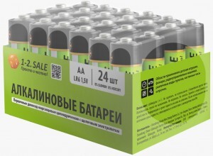 Элемент питания 1-2.sale LR6/316 BOX24 NEW, E1M