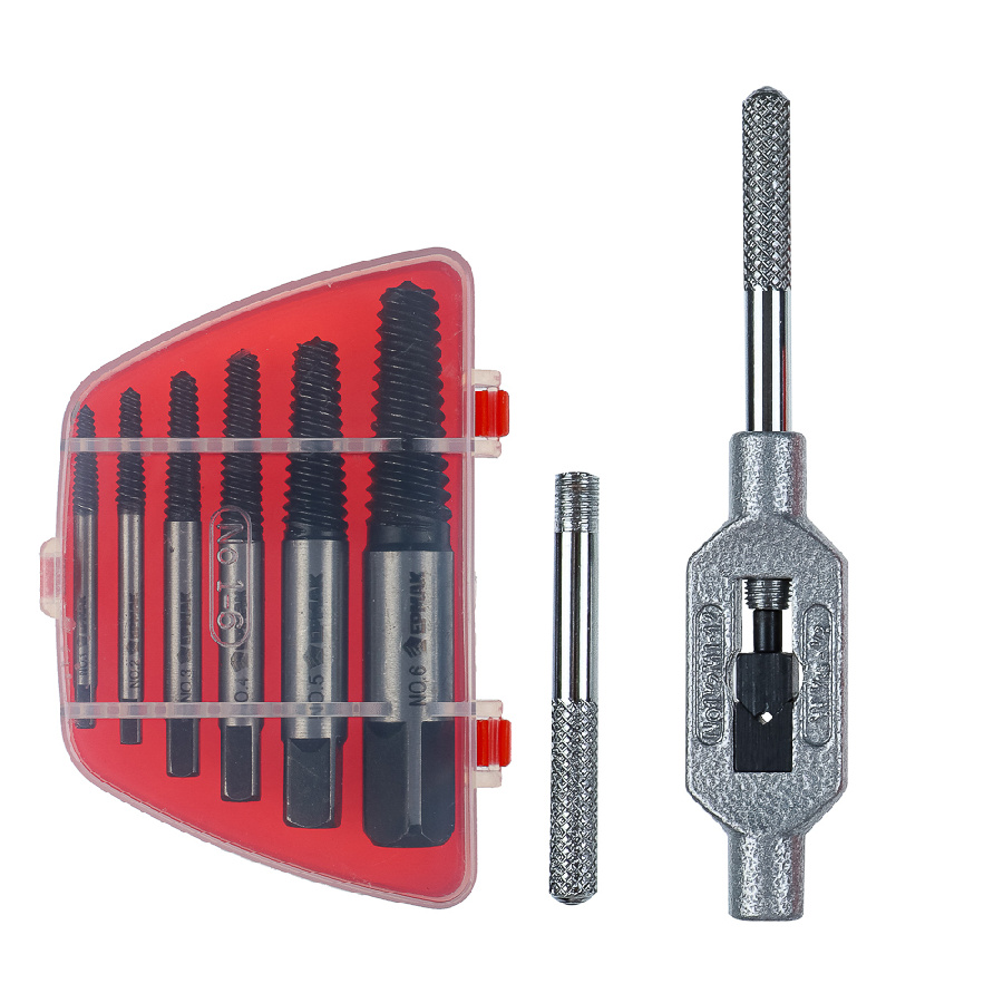 ЕРМАК Набор экстракторов с воротком (5+1)