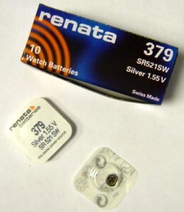 Элемент питания Renata  R379 (SR521SW) G0 BL1