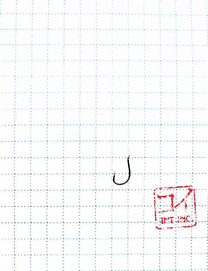 Крючок KOI "TANAGO-RING", размер 12 (INT)/4 (AS), цвет BN (10 шт.)/250/