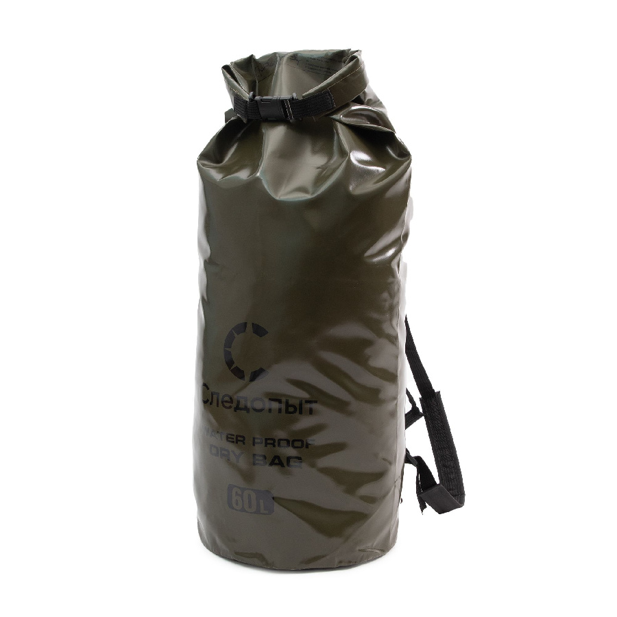 Гермомешок "СЛЕДОПЫТ - Dry Bag", 60 л, цв. хаки/25/