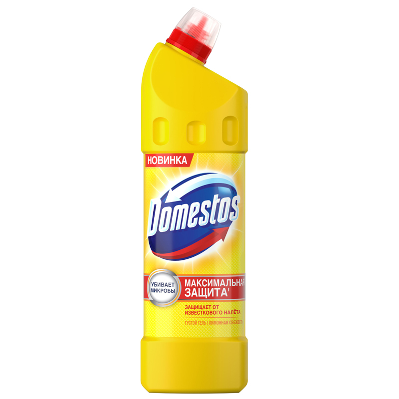 Чистящее средство универсальное Domestos "Лимонная свежесть", гель, 1л