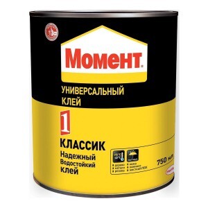 Клей Момент 750мл, банка, водостойкий, к.422972