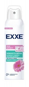 Дезодорант женский Silk effect Нежность шёлка, 150 мл спрей EXXE