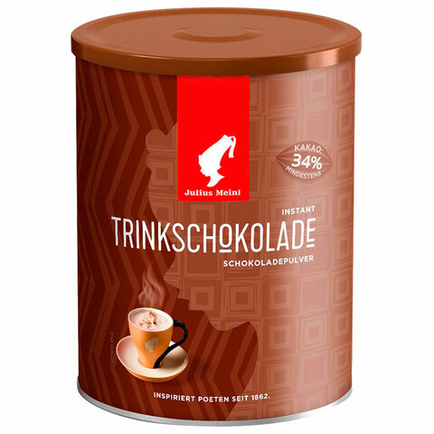 Горячий шоколад JULIUS MEINL "Trinkschokolade", банка 300 г, АВСТРИЯ, 79670